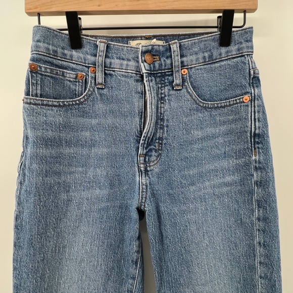 Madewell Women 24 The Perfect Vintage Jean Ainsworth Medium Wash Comfort Stretch - Picture 2 of 8